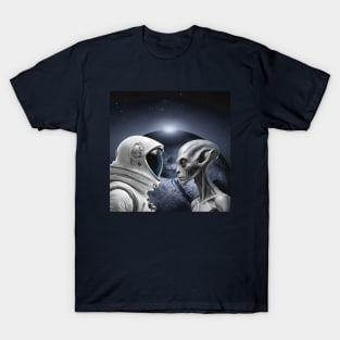 Close encounters. Alien Abduction. Paranormal T-Shirt